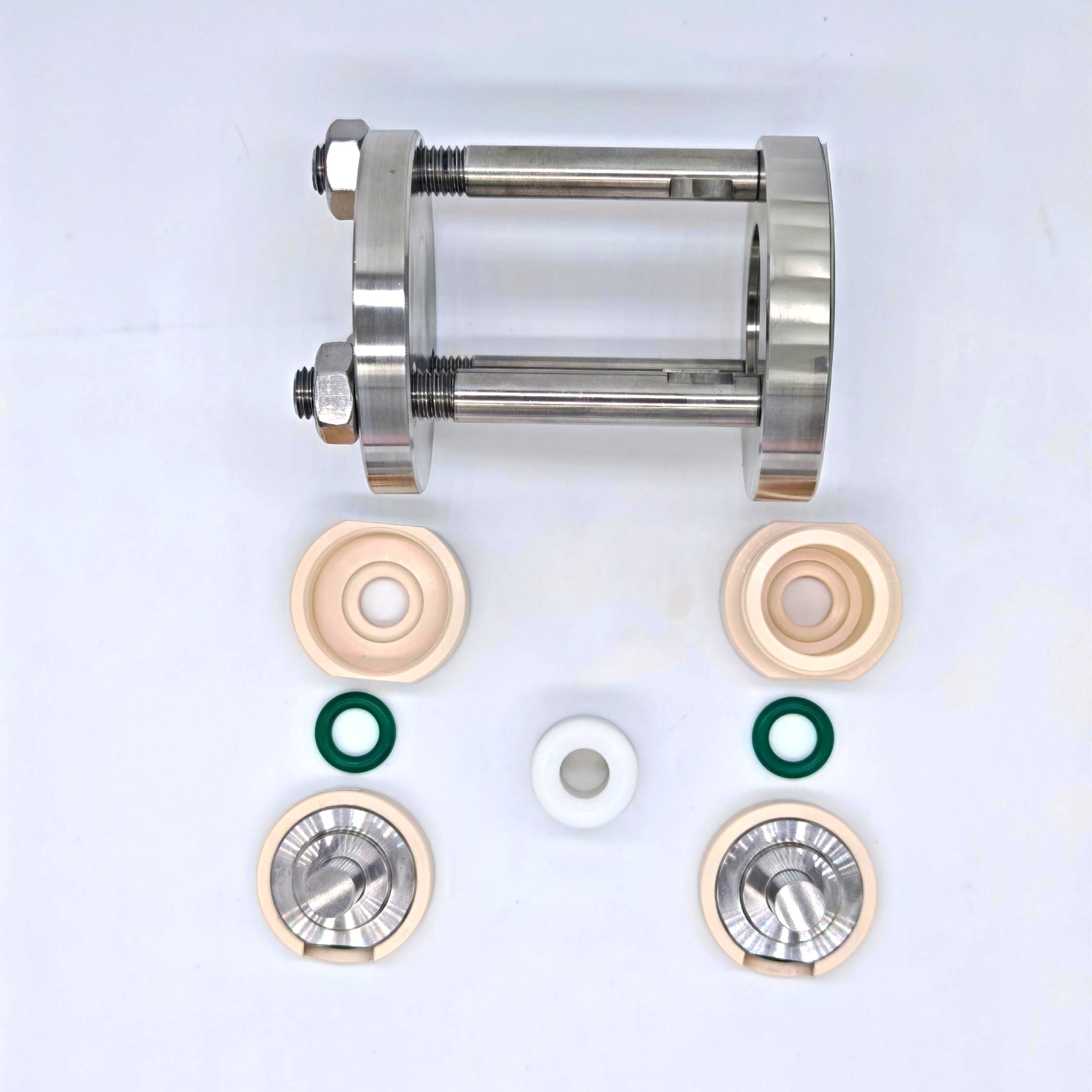 Three-Point Pressing Solid-State Battery Test Mold