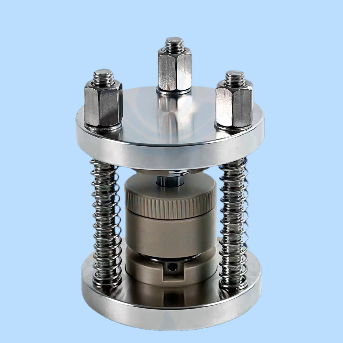 Solid-State Battery Test Mold with Locking Ring | Compact